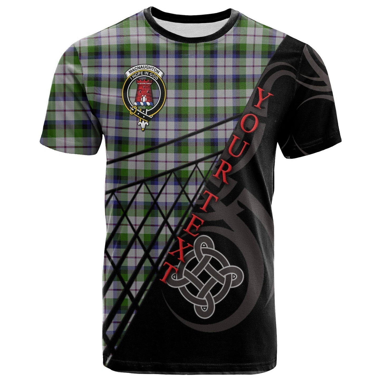 Printivon MacNaughton Dress T Shirt Pattern Celtic 