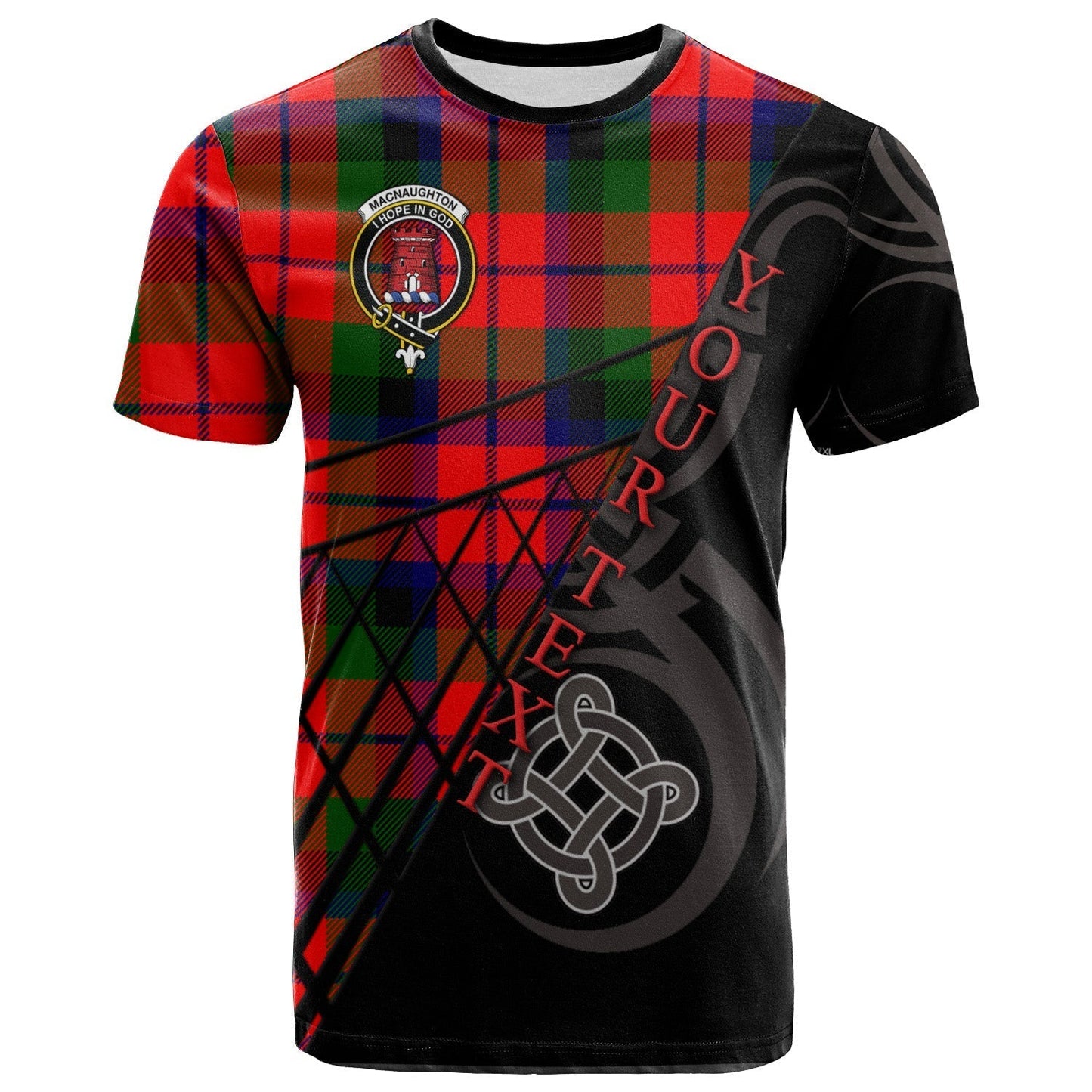 Printivon MacNaughton (MacNaughten) T Shirt Pattern Celtic 