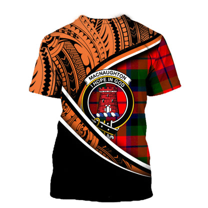 Printivon MacNaughton (MacNaughten) T Shirt Pattern Polynesian