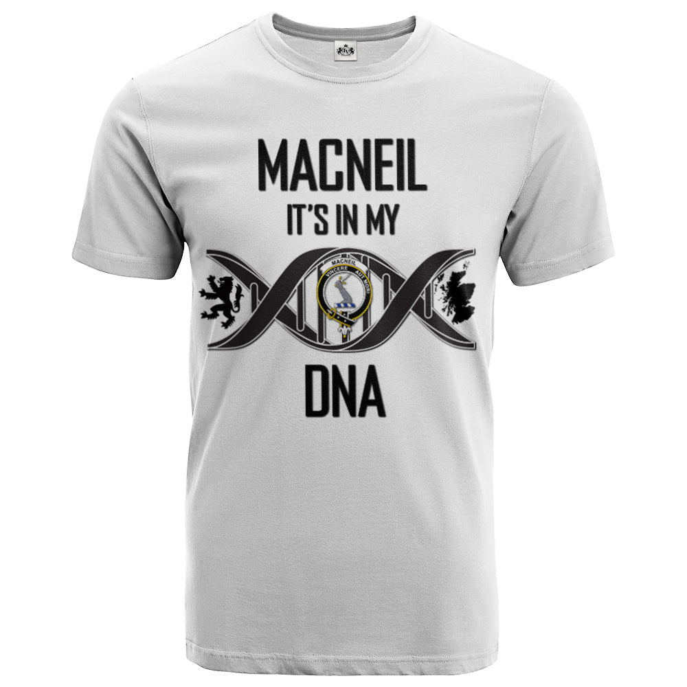 Printivon MacNeil of Colonsay Clan DNA In Me Crest T Shirt