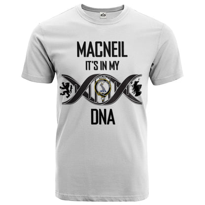 Printivon MacNeil of Colonsay Clan DNA In Me Crest T Shirt