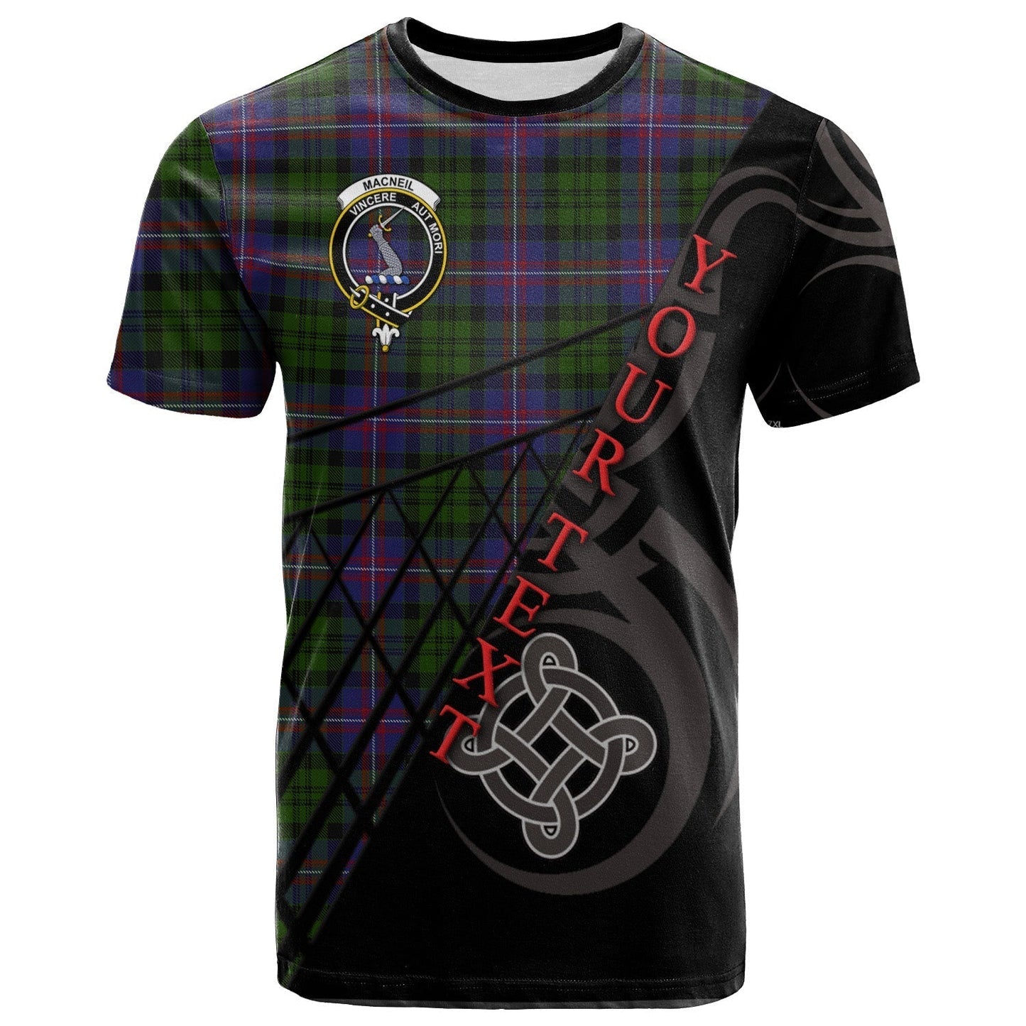 Printivon MacNeil of Colonsay Highland T Shirt Pattern Celtic 