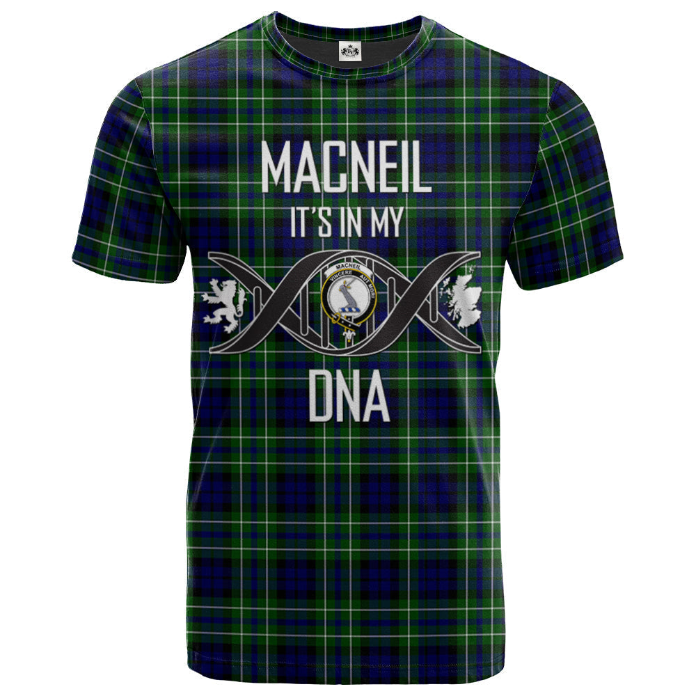 Printivon MacNeil of Colonsay Modern Clan DNA In Me Tartan Crest T Shirt