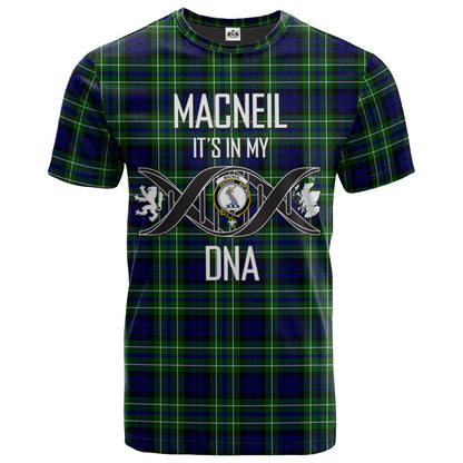 Printivon MacNeil of Colonsay Modern Clan DNA In Me Tartan Crest T Shirt