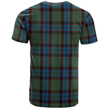 Printivon MacNicol Hunting Clan DNA In Me Tartan Crest T Shirt