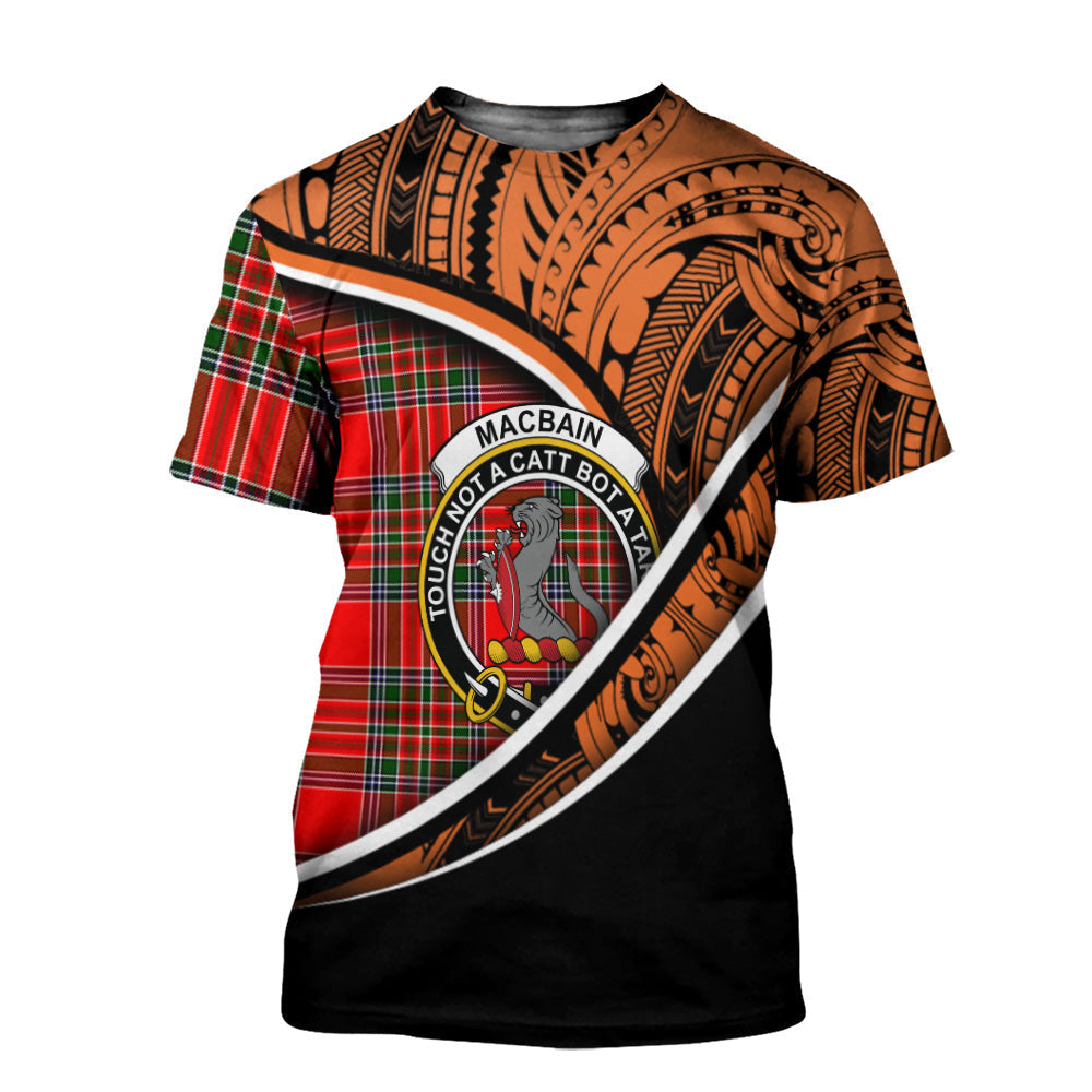 Printivon Macbain T Shirt Pattern Polynesian 