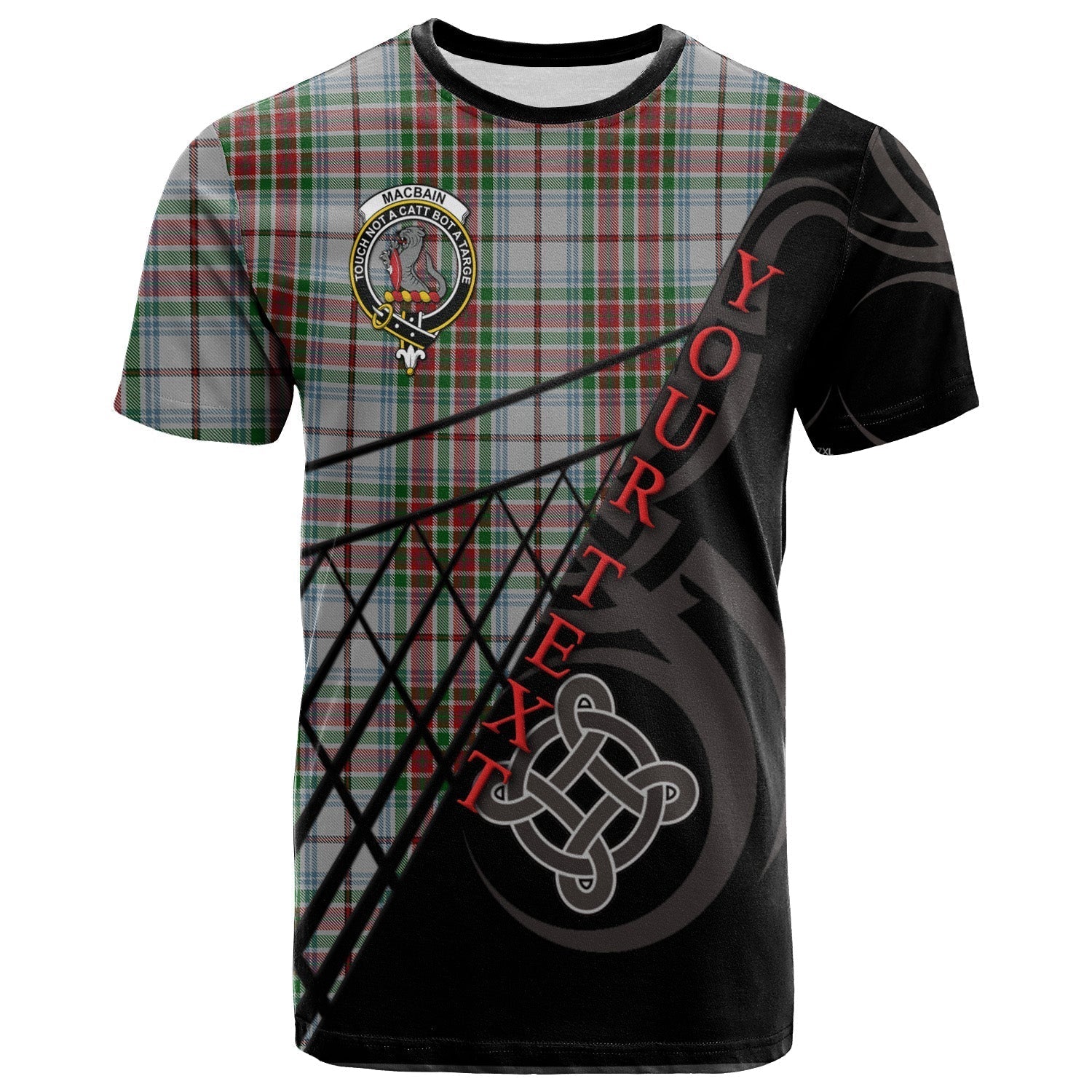 Printivon Macbain Dress T Shirt Pattern Celtic 