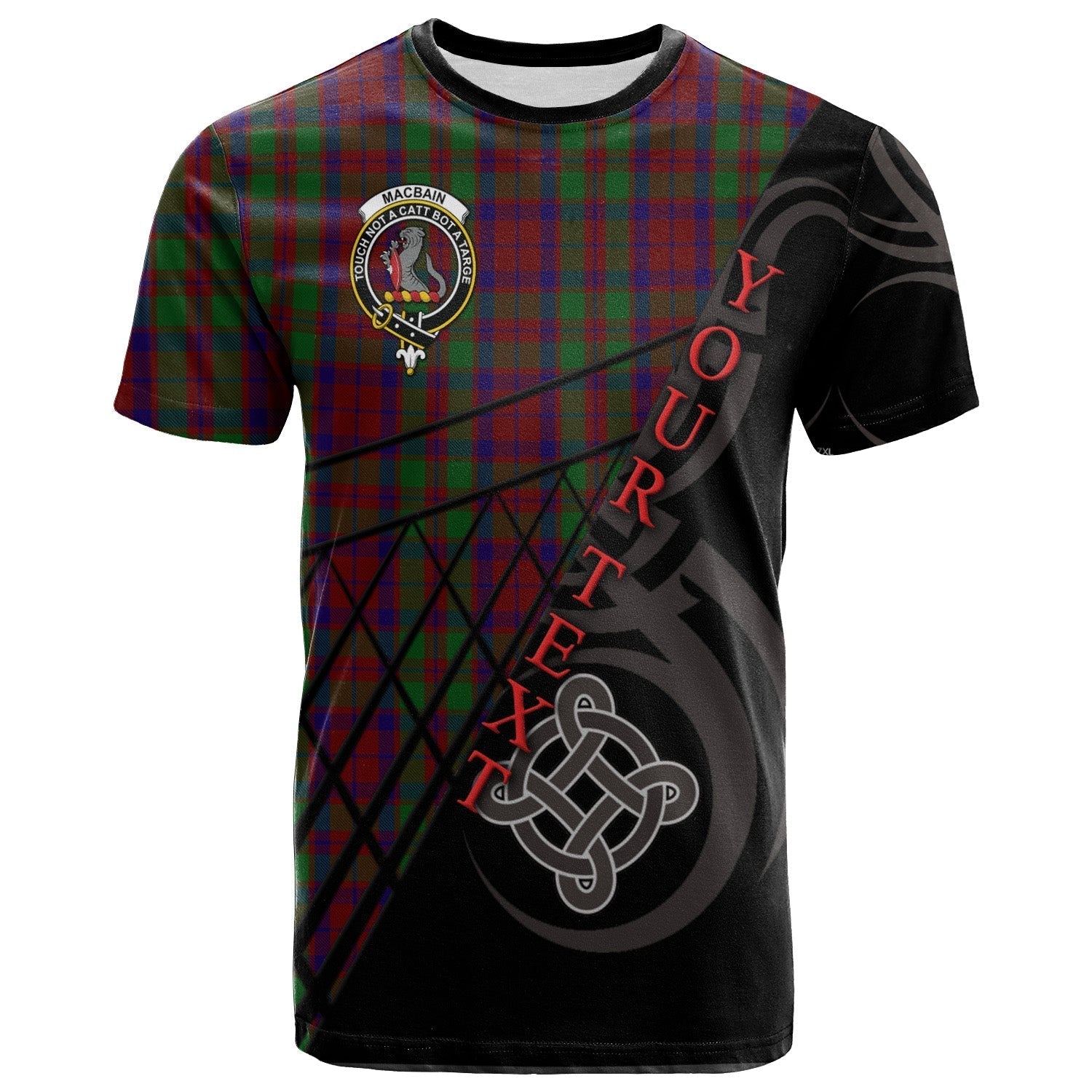 Printivon Macbain of Tomatin T Shirt Pattern Celtic 