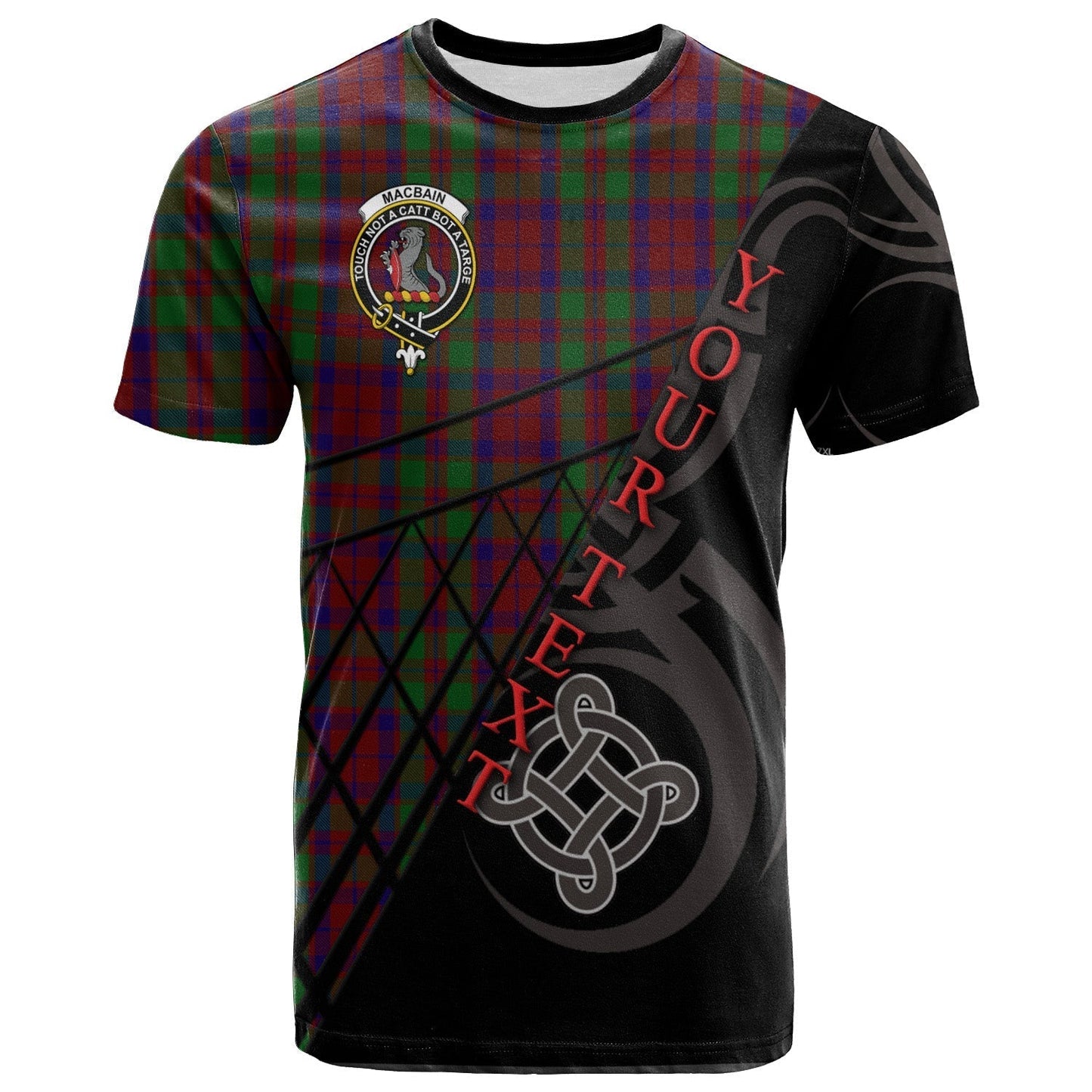 Printivon Macbain of Tomatin T Shirt Pattern Celtic 
