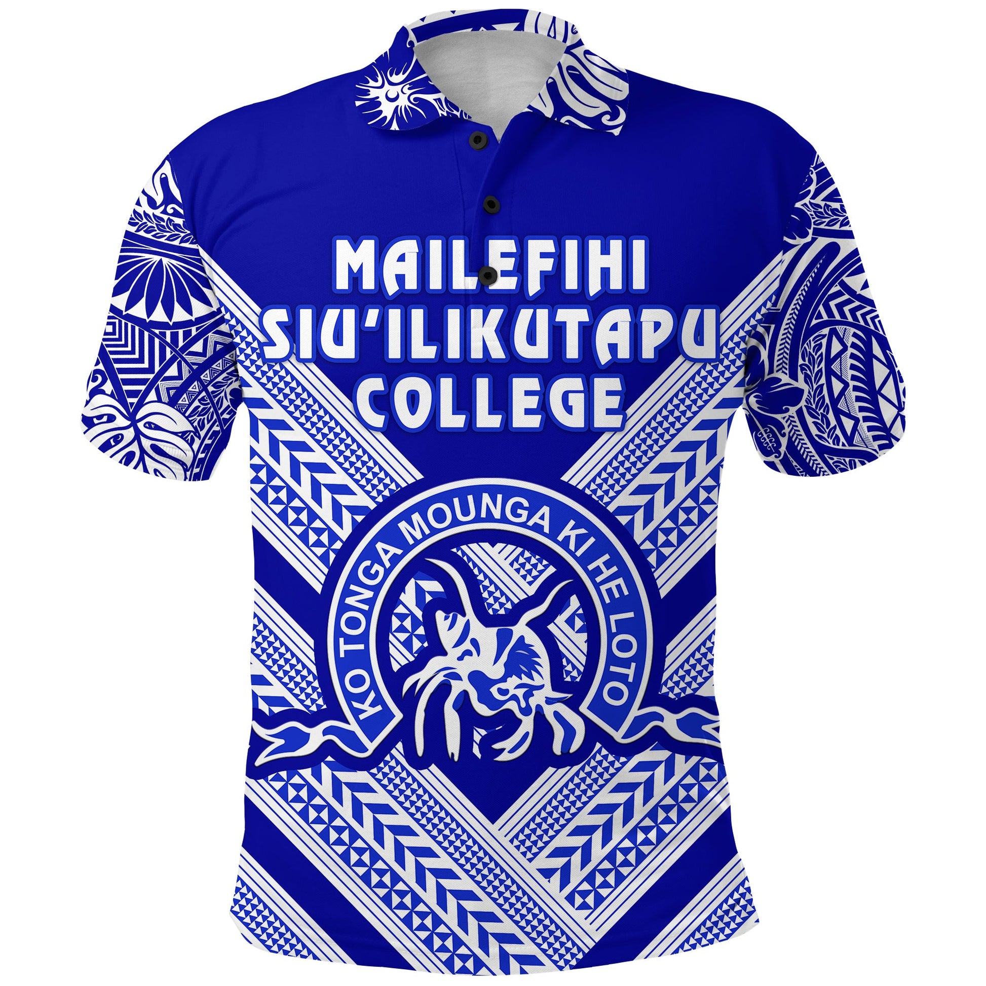 Tonga Mailefihi Siu'ilikutapu College Polo Shirt Creative Style -