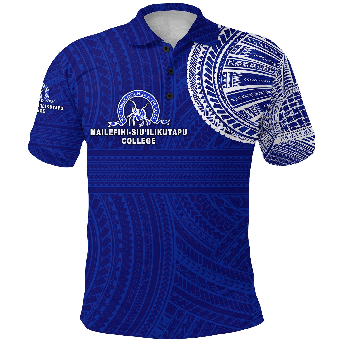 Tonga Mailefihi Siu'ilikutapu College Polo Shirt Simple Style -