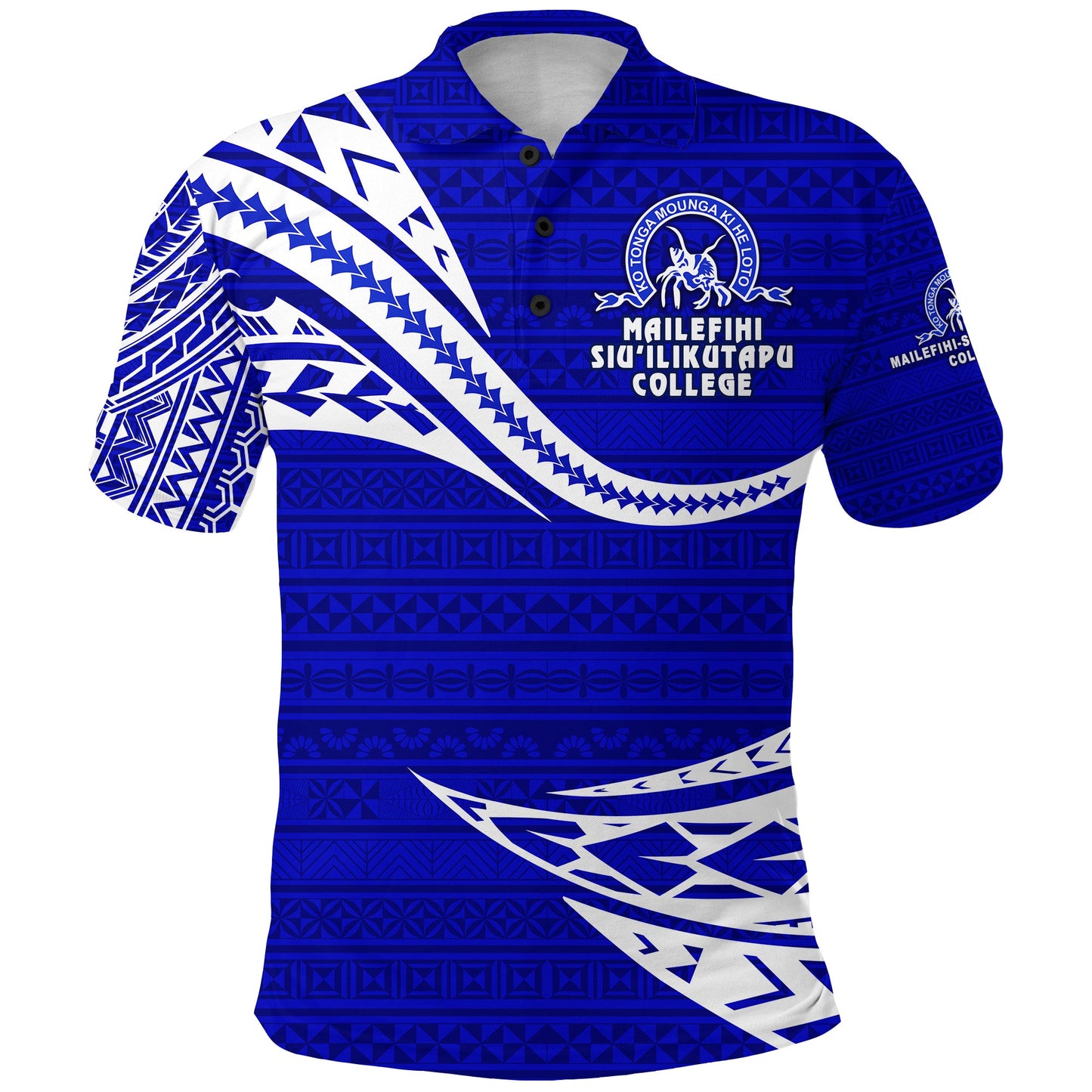 Tonga Mailefihi Siu'ilikutapu College Polo Shirt Unique Vibes -