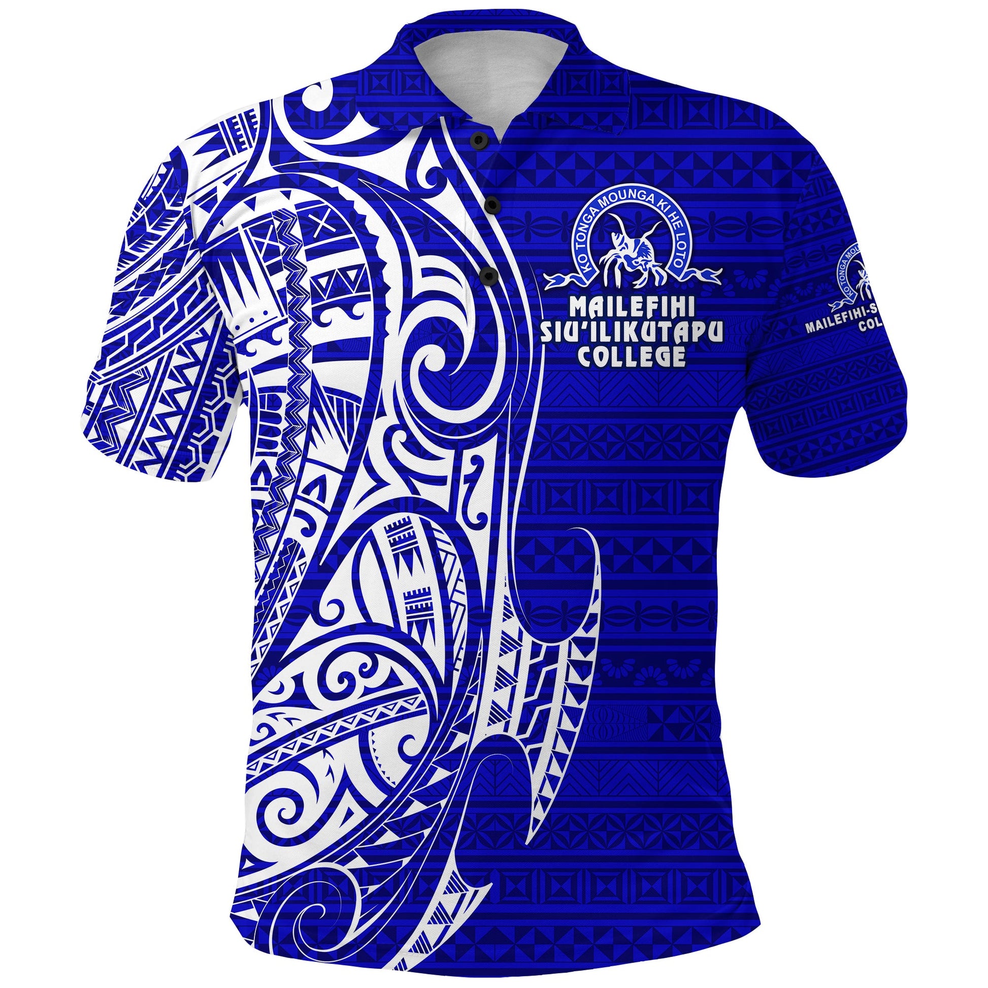 Tonga Mailefihi Siu'ilikutapu College Polo Shirt Original Style -