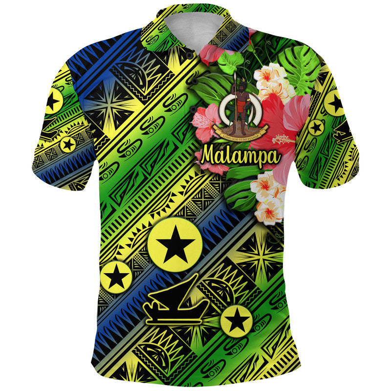 Vanuatu Malampa Polo Shirt Independence Be Proud