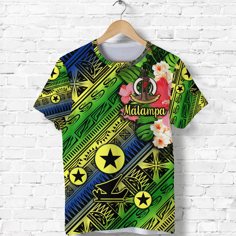 Vanuatu Malampa T Shirt Independence Be Proud