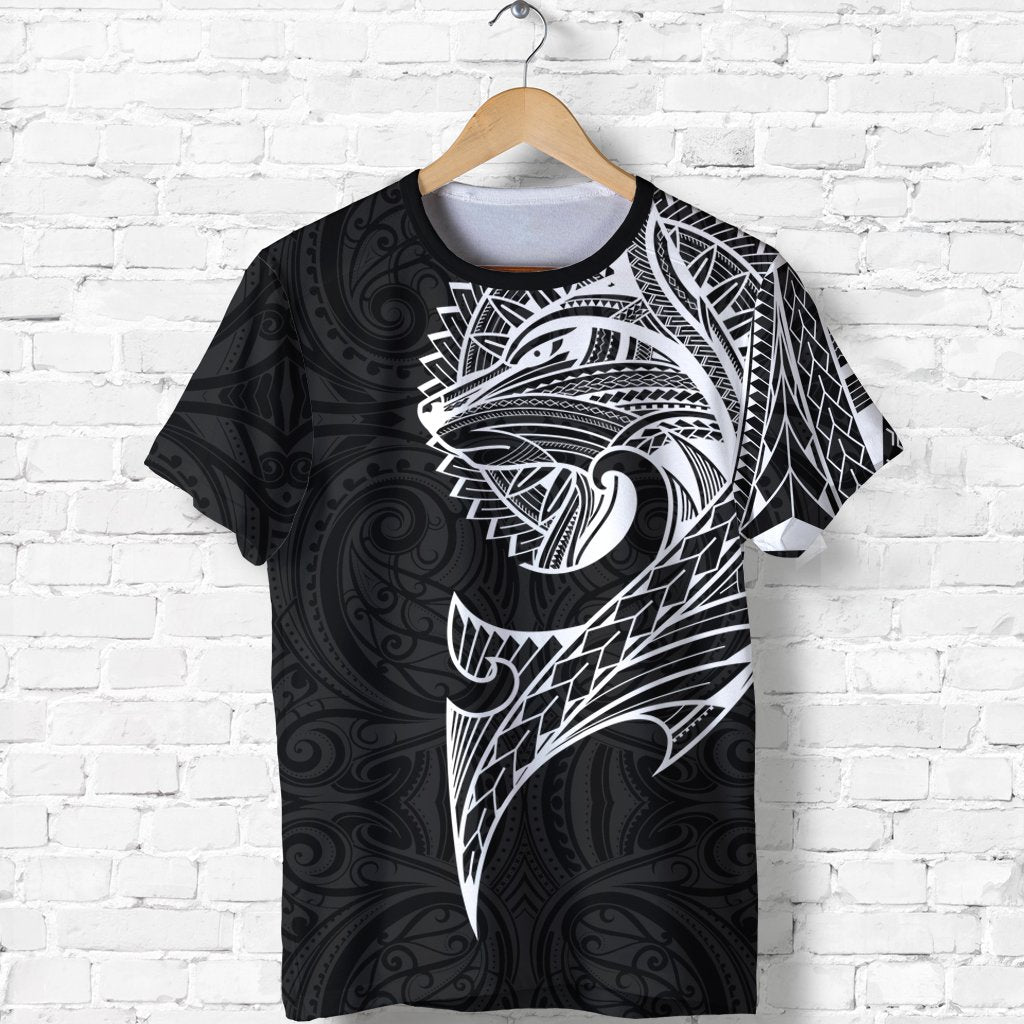 New Zealand Maori T Shirt, Wolf Tattoo Shirt