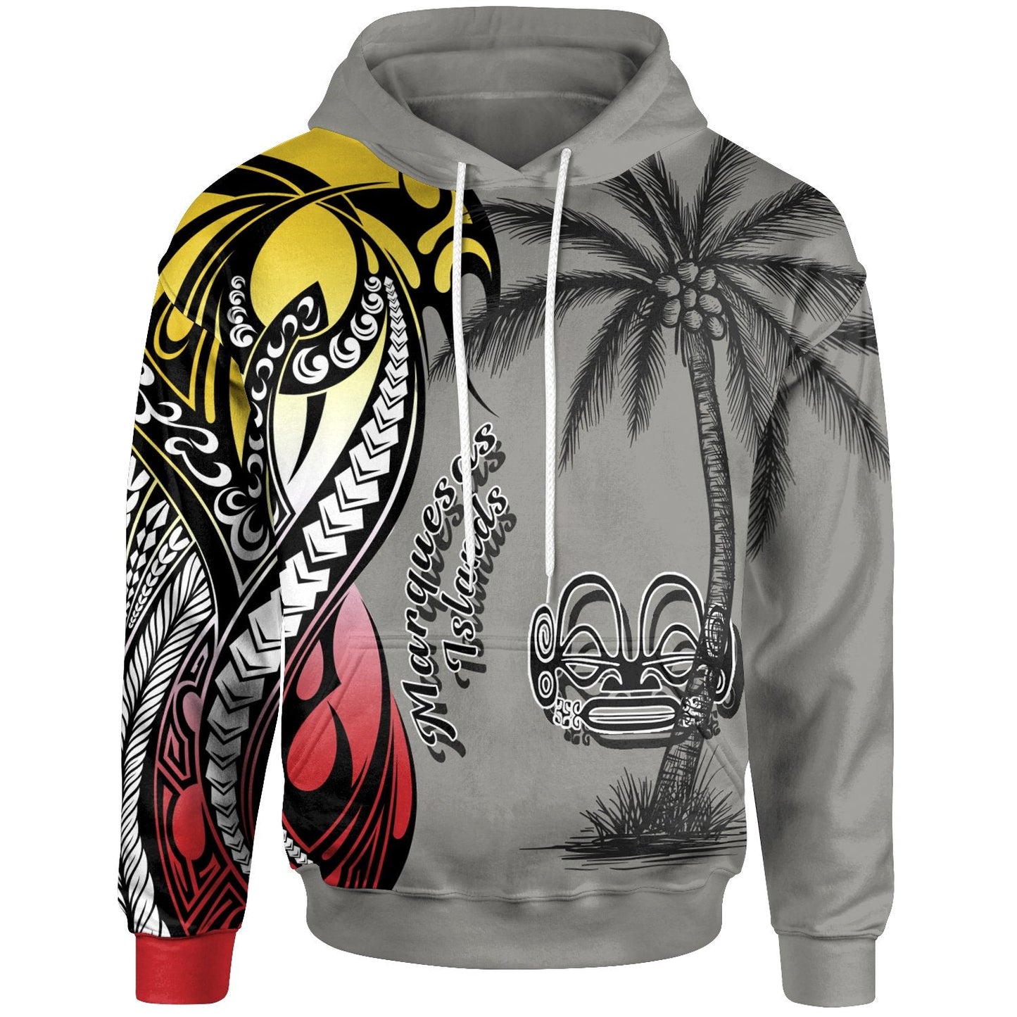 Marquesas Islands Hoodie Classical Coconut Tree