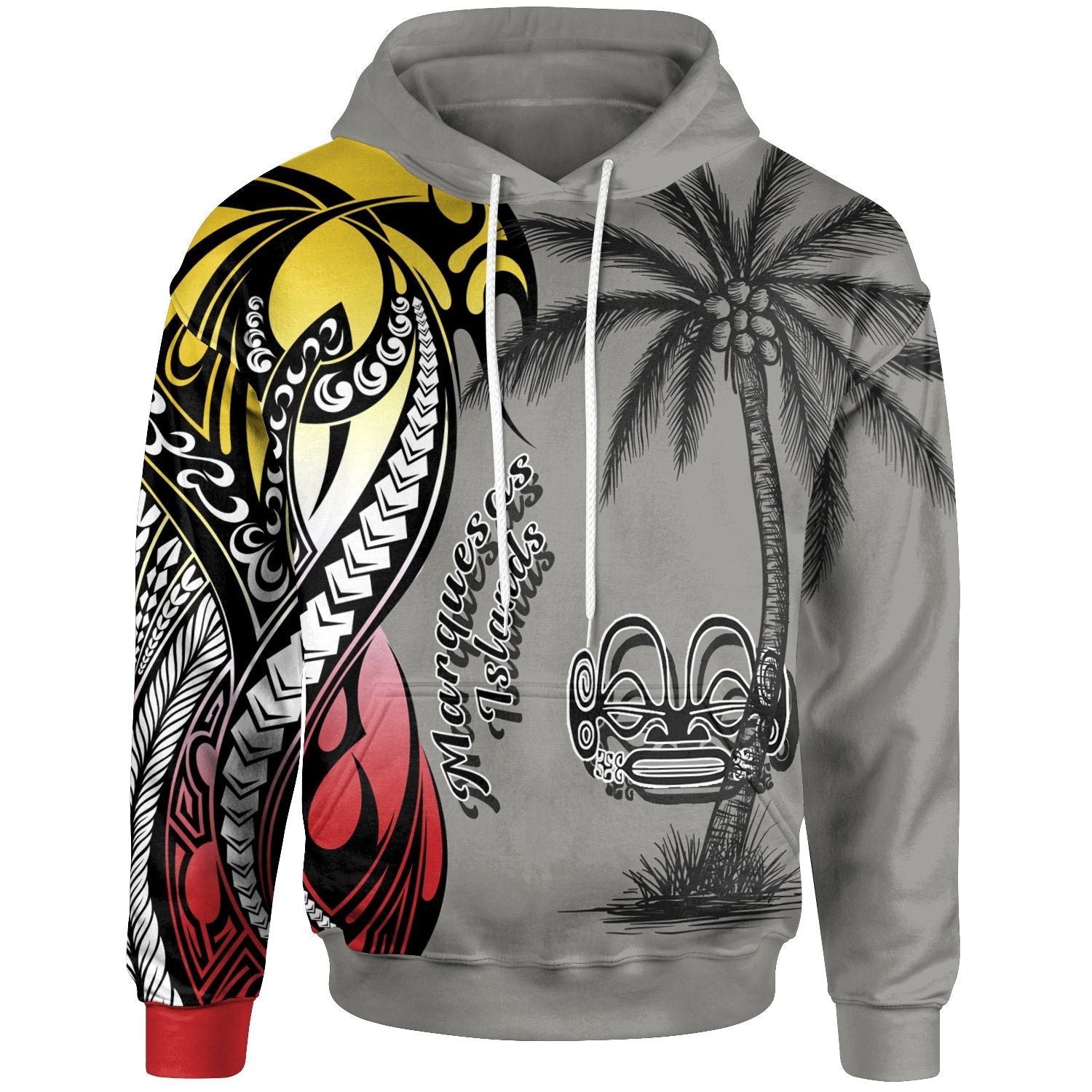 Marquesas Islands Hoodie Classical Coconut Tree