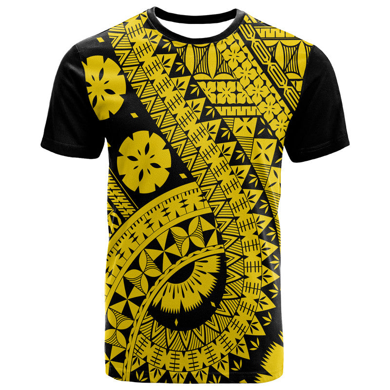 Polynesian Masi Kesa Gold Style T Shirt
