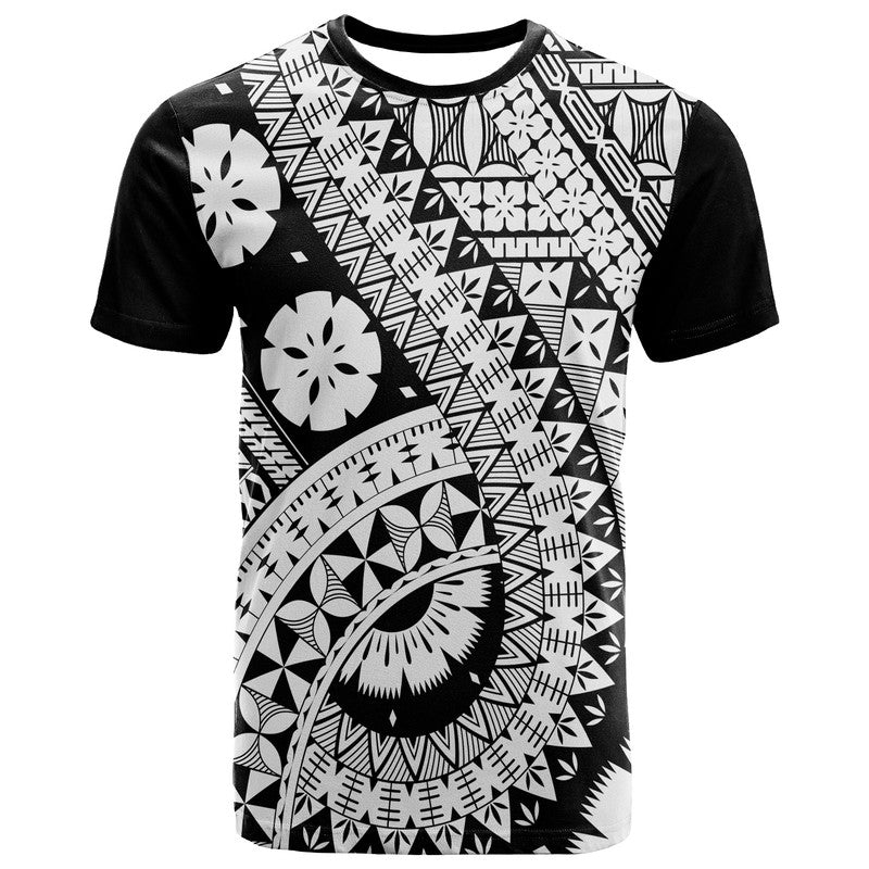Polynesian Masi Kesa Black Style T Shirt