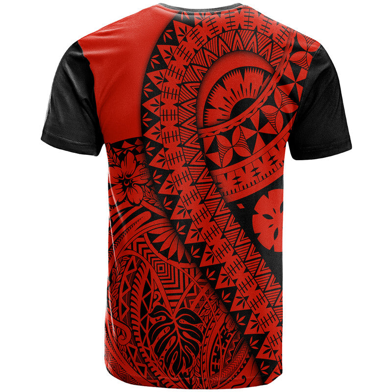 Polynesian Masi Kesa No2 Red Style T Shirt