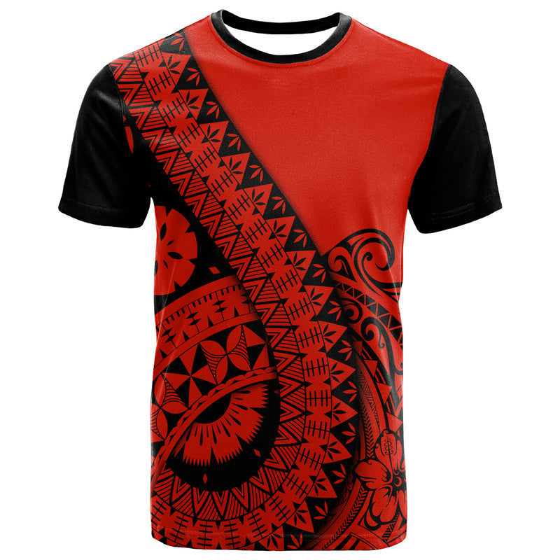 Polynesian Masi Kesa No2 Red Style T Shirt