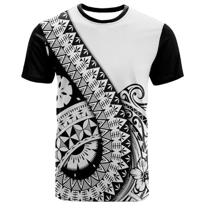 Polynesian Masi Kesa No2 Black Style T Shirt