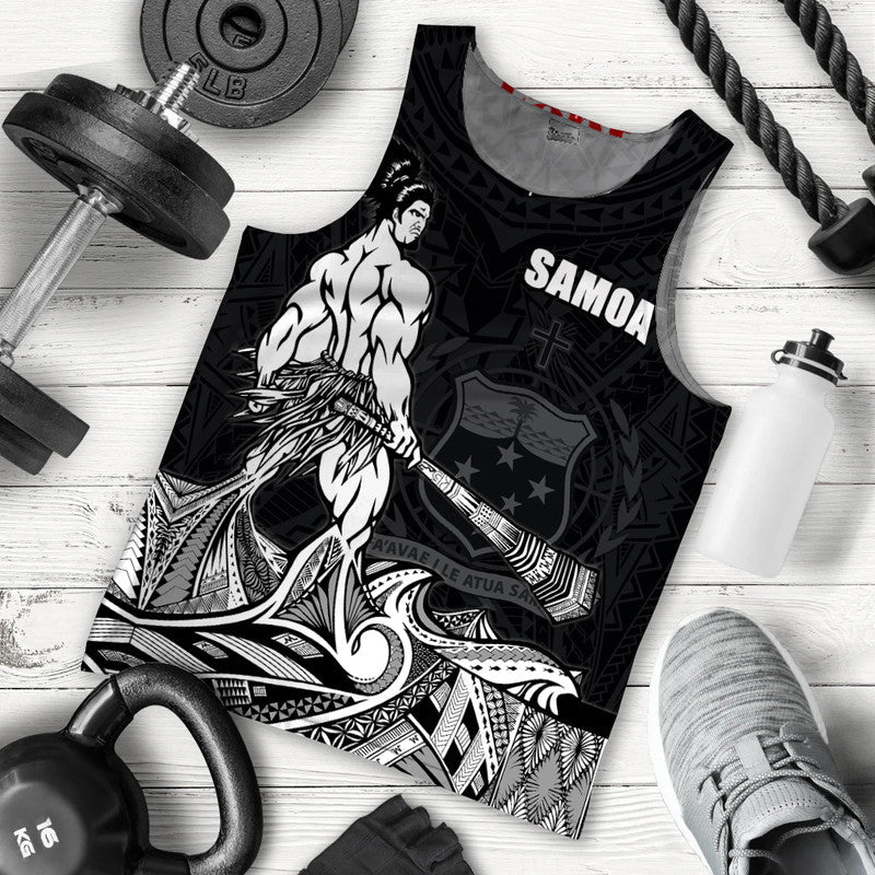 Samoa Warrior Men Tank Top Polynesian No.2