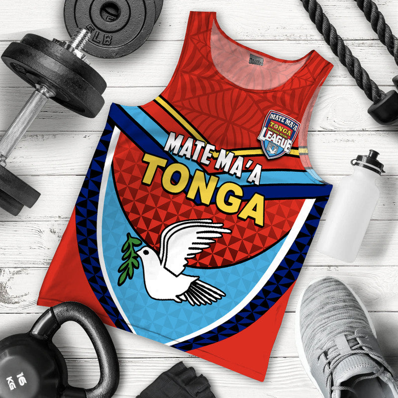 Tonga Mate Ma'a Rugby Men Tank Top Jersey