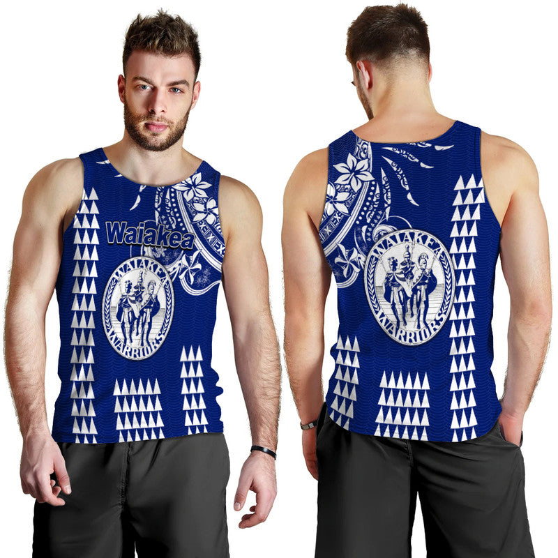 Hawaii High School Waiakea Men Tank Top Mix Kakau