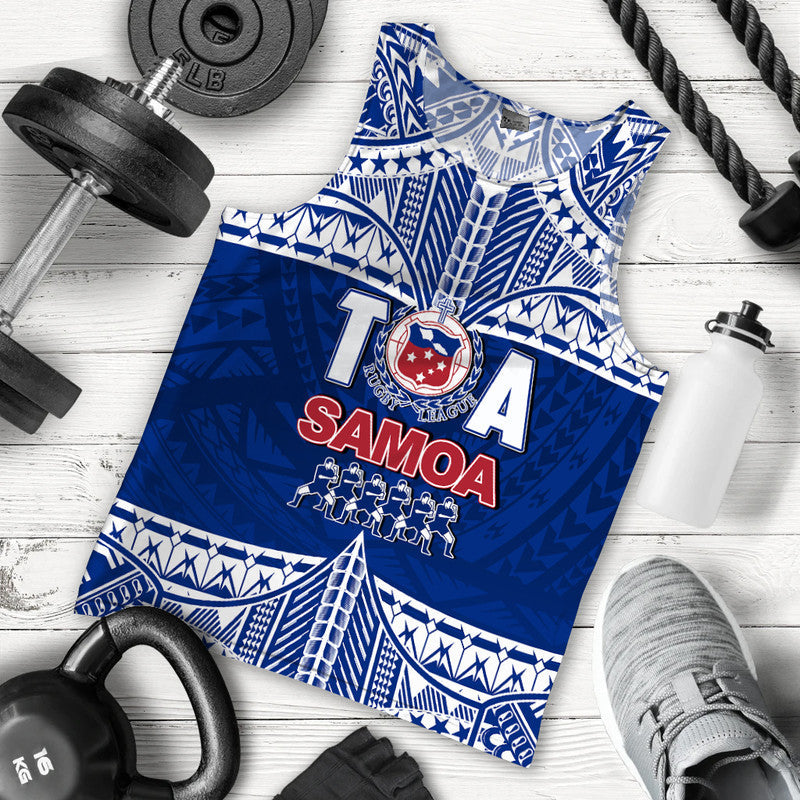 Toa Samoa Rugby Men Tank Top Siva Tau