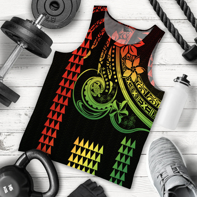 Kakau Hawaiian Polynesian Men Tank Top Reggae