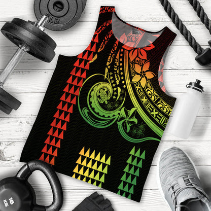 Kakau Hawaiian Polynesian Men Tank Top Reggae