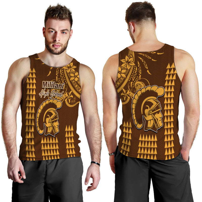 Hawaii High School Mililani Men Tank Top Mix Kakau