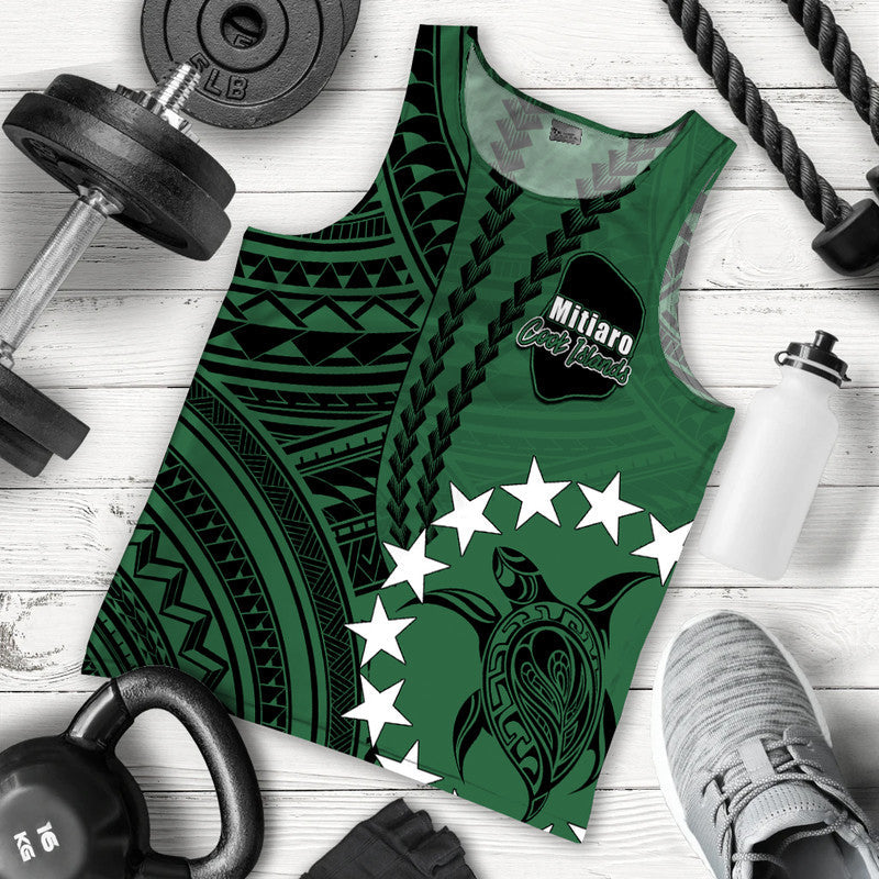Cook Islands Mitiaro Polynesian Men Tank Top