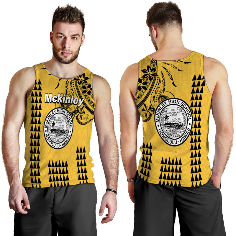 Hawaii High School President William Mckinley Men Tank Top Mix Kakau