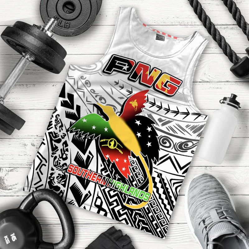 Papua New Guinea And Southern Highlands Province Men Tank Top