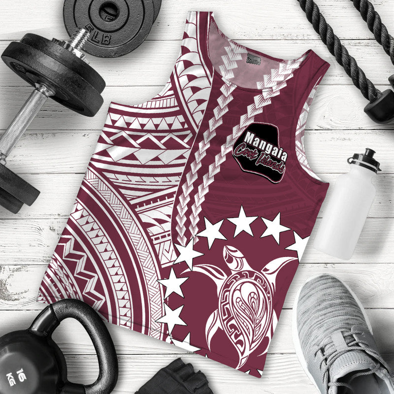 Cook Islands Mangaia Polynesian Men Tank Top