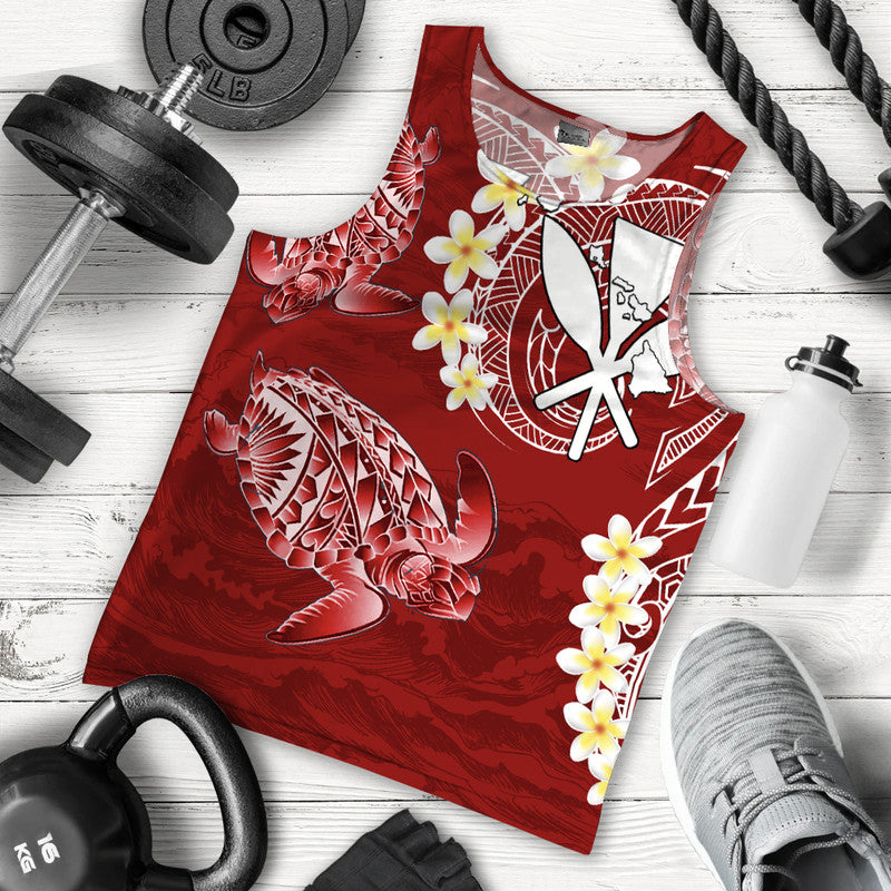Hawaii Kanaka Turtle Men Tank Top Style No.2
