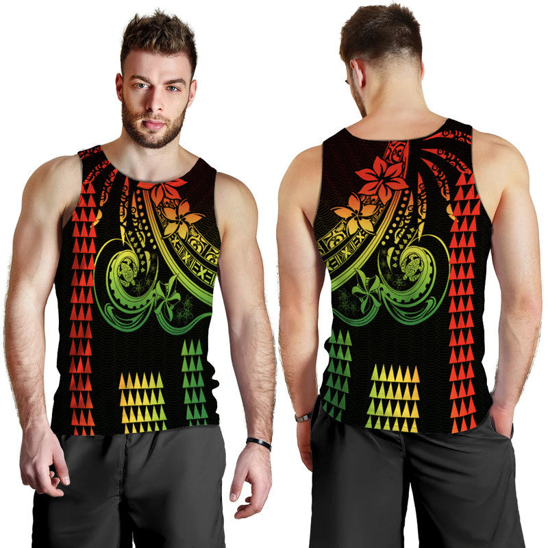 Kakau Hawaiian Polynesian Men Tank Top Reggae