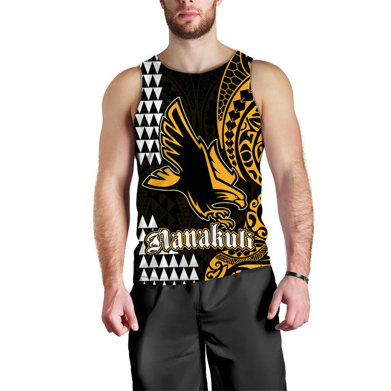 Hawaii Nanakuli High School Men Tank Top Tribal Kakau