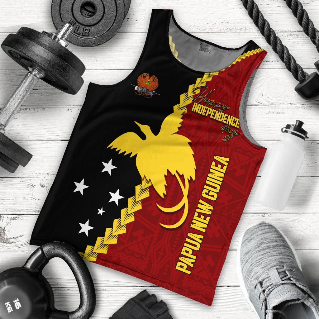 Papua New Guinea Men Tank Top 47th Independence Anniversary Motu Revareva