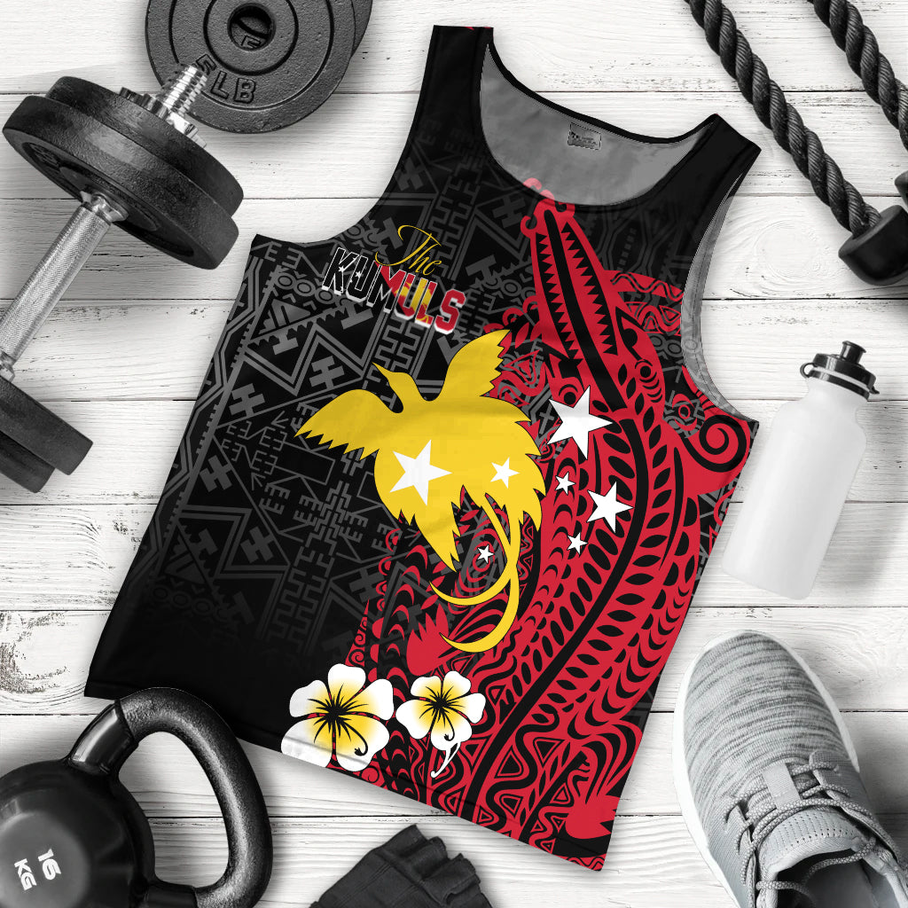 Papua New Guinea Independence Men Tank Top PNG Kumuls Tribal Crocodile