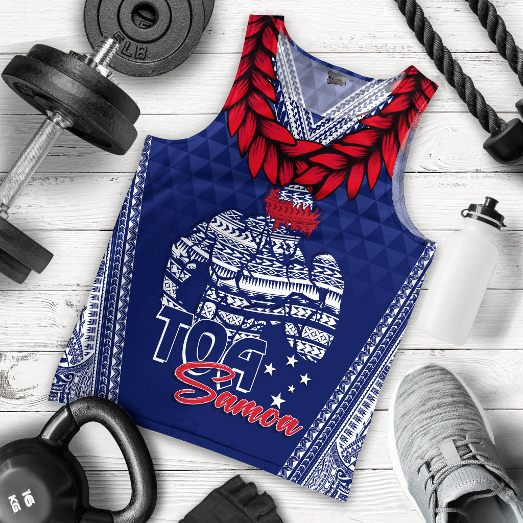 Toa Samoa Men Tank Top Ulafala Style Samoa Warriors