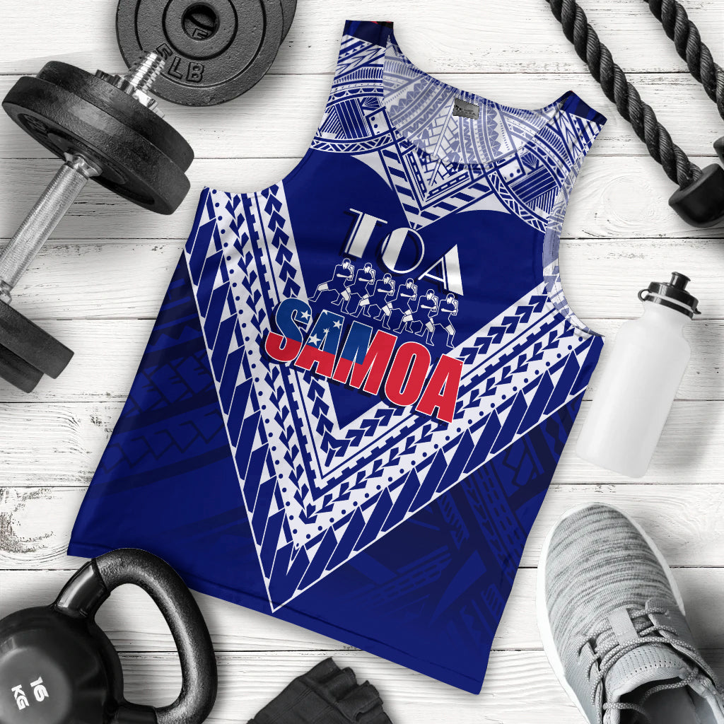 Toa Samoa RLS Warriors Siva Tau Men Tank Top