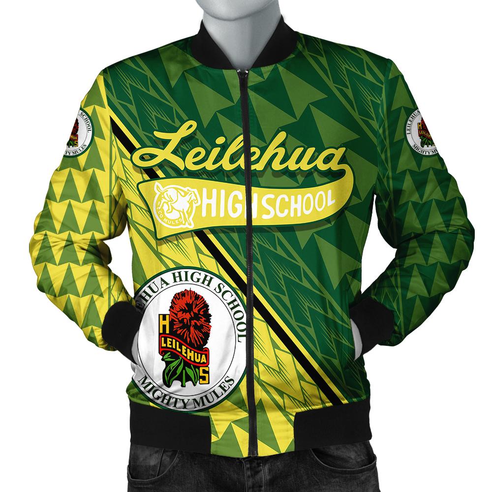 Hawaii Bomber Jacket Leilehua High Bomber Jacket Energetic AH