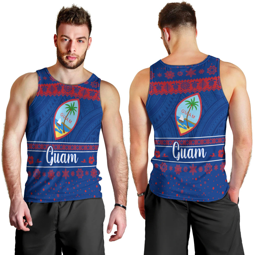 Guam Christmas Men Tank Top Simple Style
