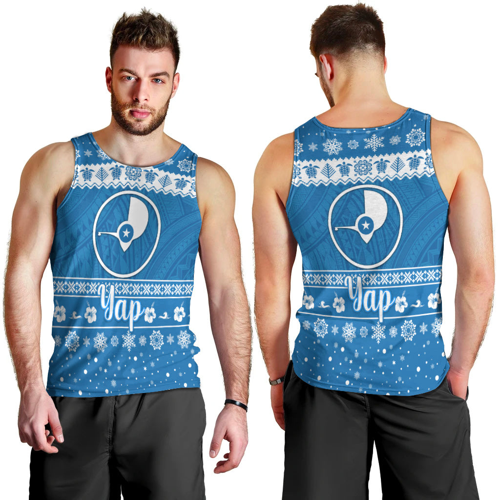 FSM Yap Christmas Men Tank Top Simple Style