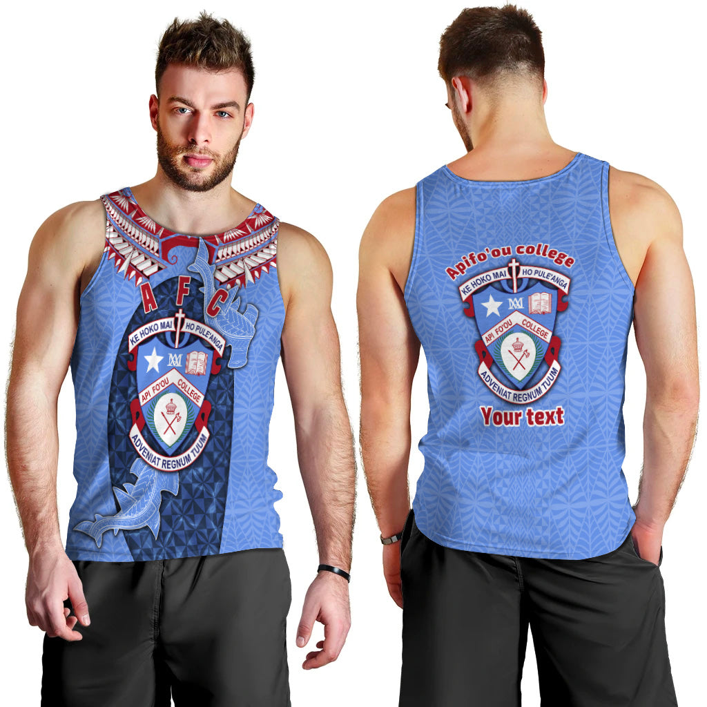 Custom Personalised Tonga Apifo'ou College Men's Tank Top Style