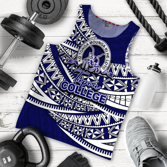 Tupou College Men Tank Top Tonga Tribal